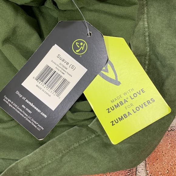 Men’s Zumba hooded t-shirt. Size S - Picture 6 of 6